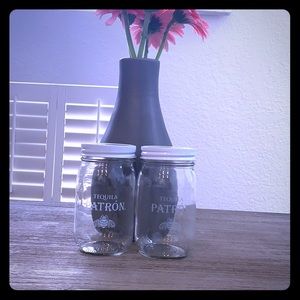 Patron mason jars